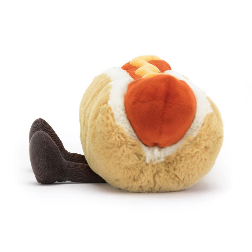 Amuseables Jellycat Hot Dog 11cm x 25cm x 8cm Beige | México  7038UDKYG