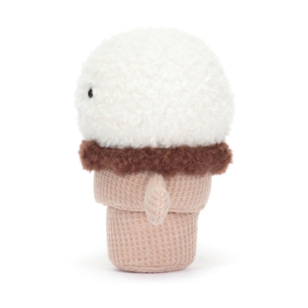 Amuseables Jellycat Ice Cream Cone 14cm x 9cm x 5cm Blancos | México  9052LUASD