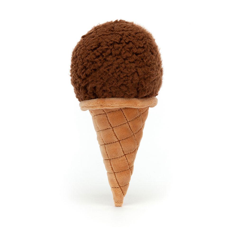Amuseables Jellycat Irresistible Ice Cream Chocolate 17cm x 8cm x 7cm Marrom | México  8306ENQUM
