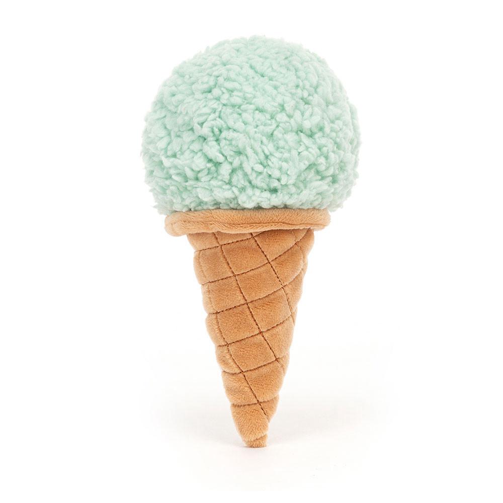 Amuseables Jellycat Irresistible Ice Cream Mint 17cm x 8cm x 7cm Verdes | México  3549ULFSJ