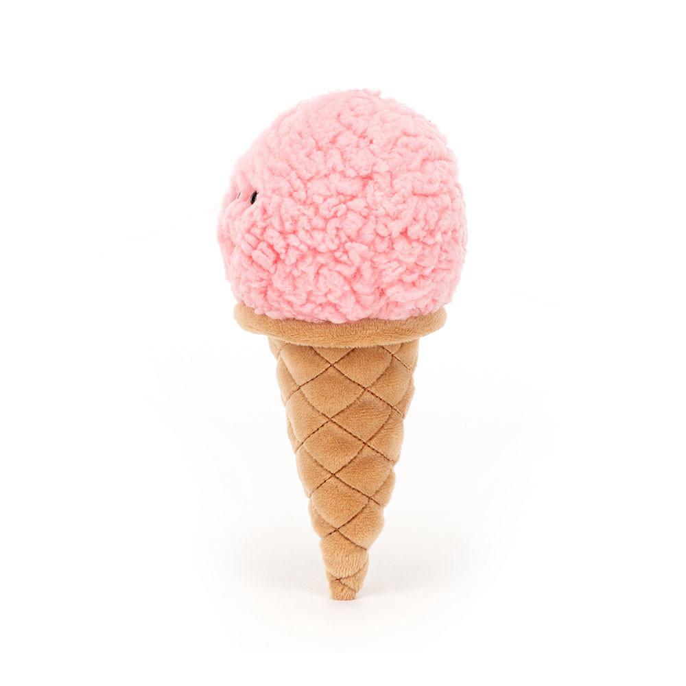 Amuseables Jellycat Irresistible Ice Cream Strawberry 17cm x 8cm x 7cm Rosas | México  9703FZBGU