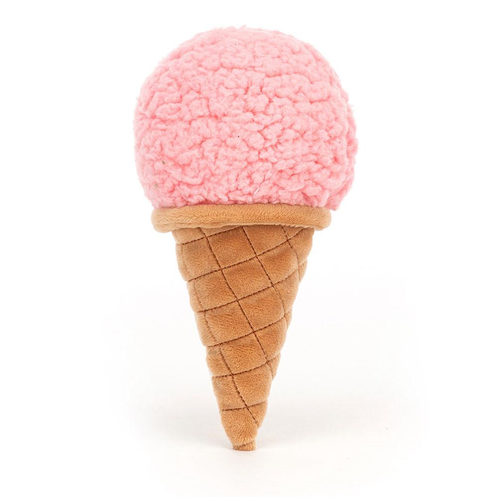 Amuseables Jellycat Irresistible Ice Cream Strawberry 17cm x 8cm x 7cm Rosas | México  9703FZBGU