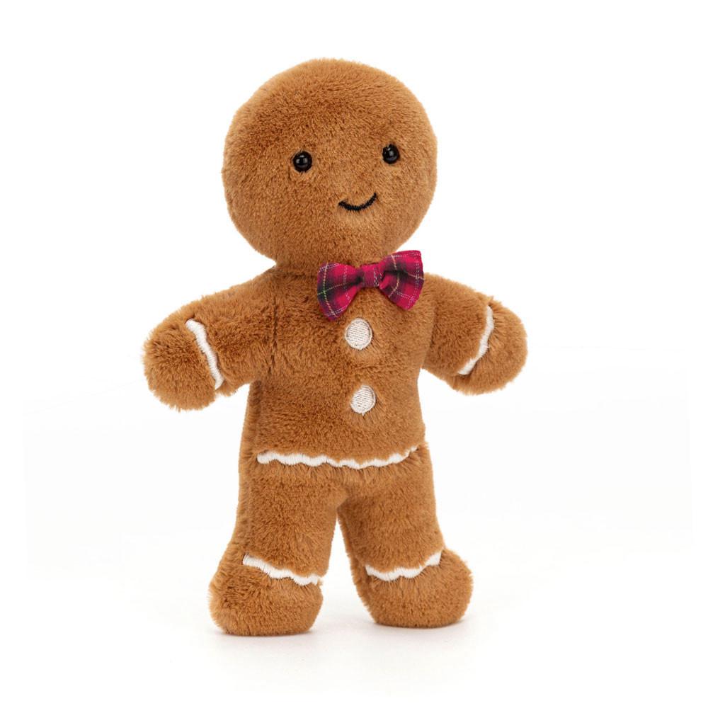 Amuseables Jellycat Jolly Gingerbread Fred 20cm x 6cm x 3cm Marrom | México  0467CEPKT
