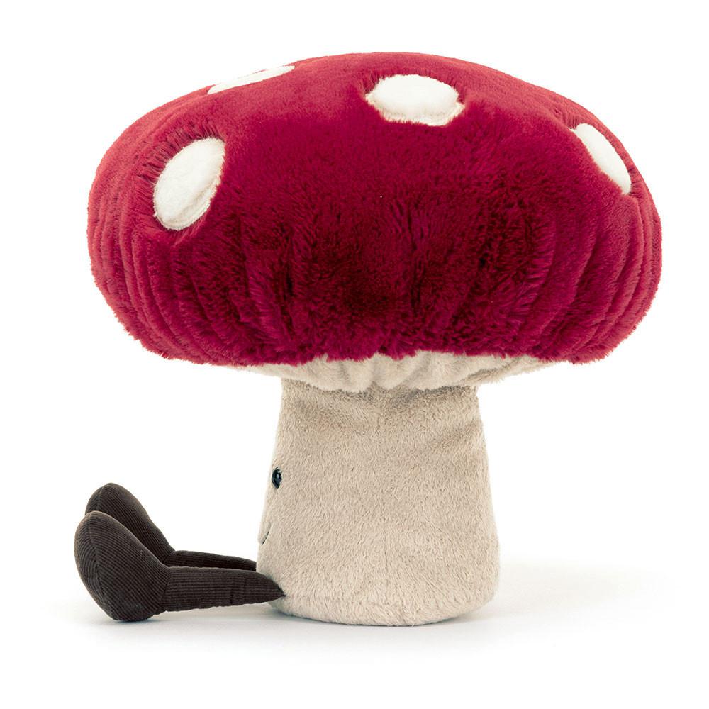 Amuseables Jellycat Mushroom 28cm x 11cm x 9cm Rojos | México  0698LIJYX