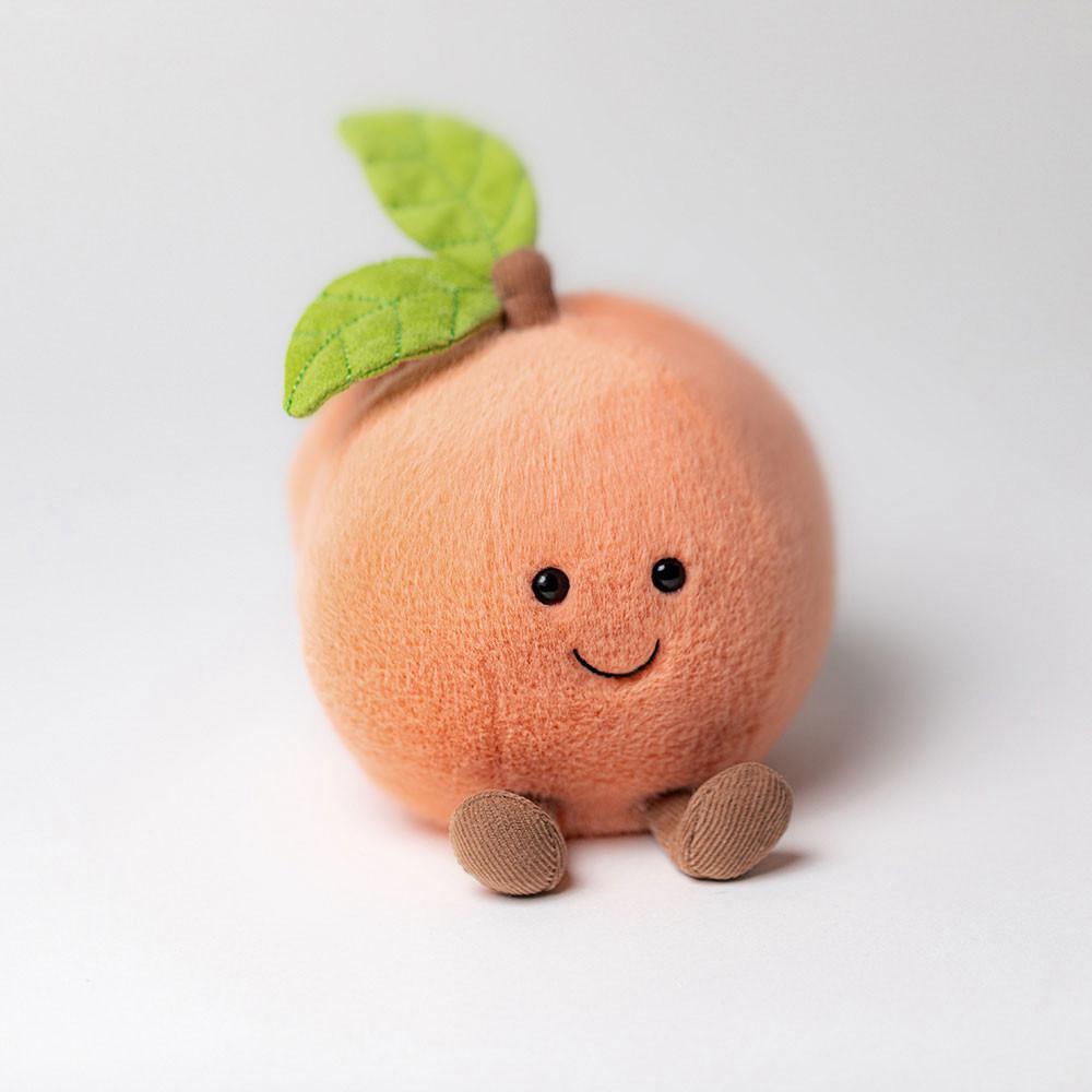 Amuseables Jellycat Peach 14cm x 11cm x 11cm Rosas | México  6548GBHSD