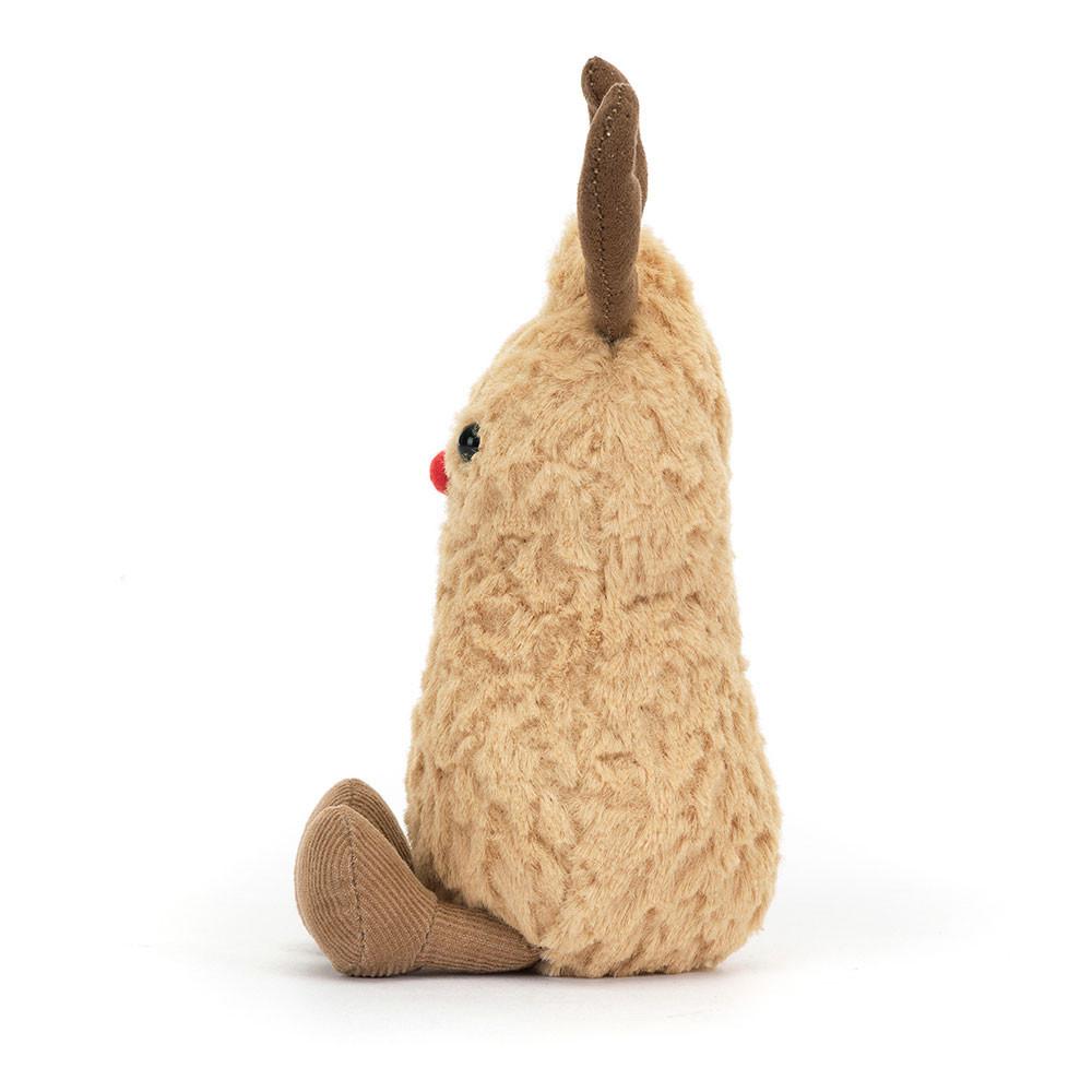 Amuseables Jellycat Peanut Reindeer 15cm x 7cm x 6cm Beige | México  0729FNMAL