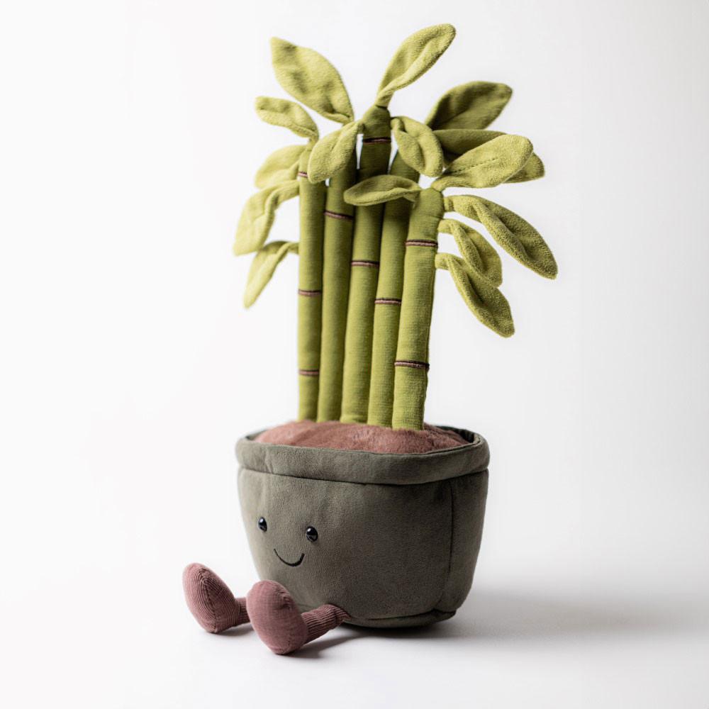Amuseables Jellycat Potted Bamboo 31cm x 12cm x 7cm Verdes | México  4980OUPQD