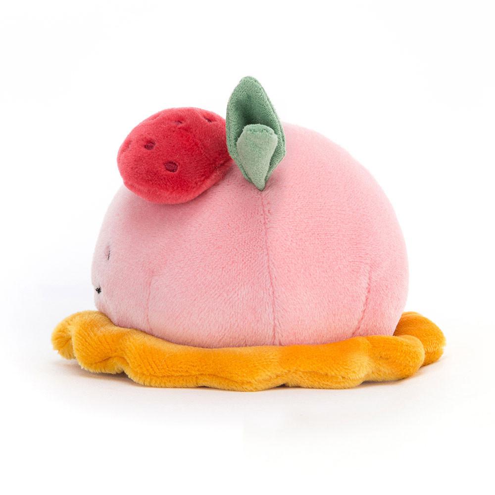 Amuseables Jellycat Pretty Patisserie Dome Framboise 6cm x 11cm x 10cm Rosas | México  6405AYPVX