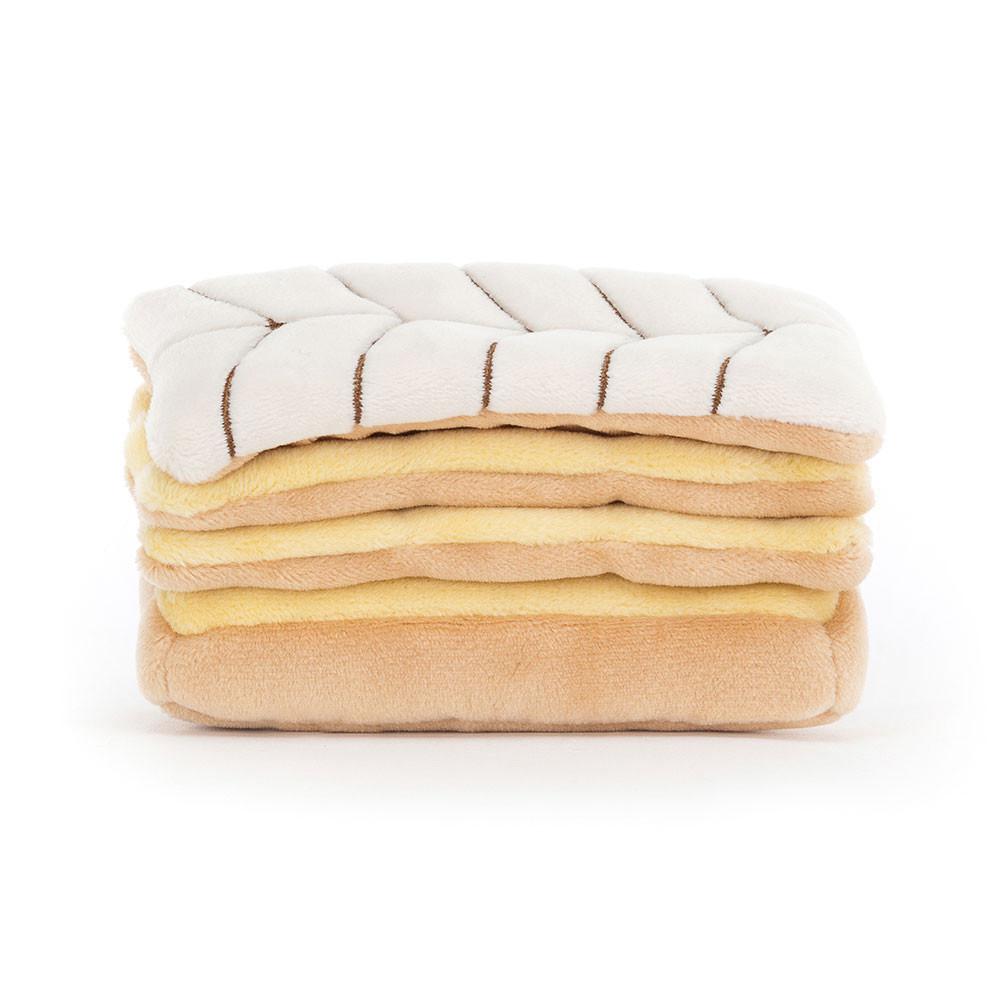 Amuseables Jellycat Pretty Patisserie Mille Feuille 6cm x 10cm x 5cm Beige | México  1768BKEGS