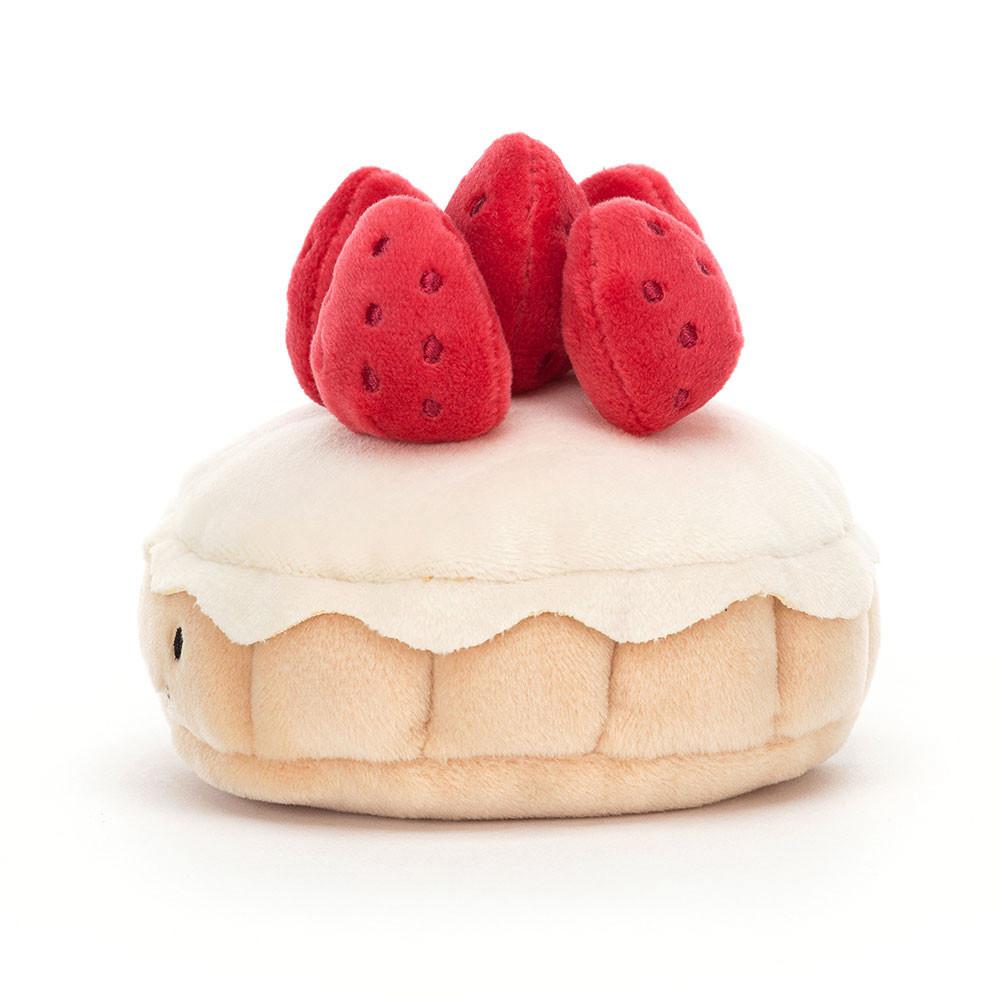 Amuseables Jellycat Pretty Patisserie Tarte Aux Fraises 7cm x 10cm x 10cm Beige | México  9753FSDPM