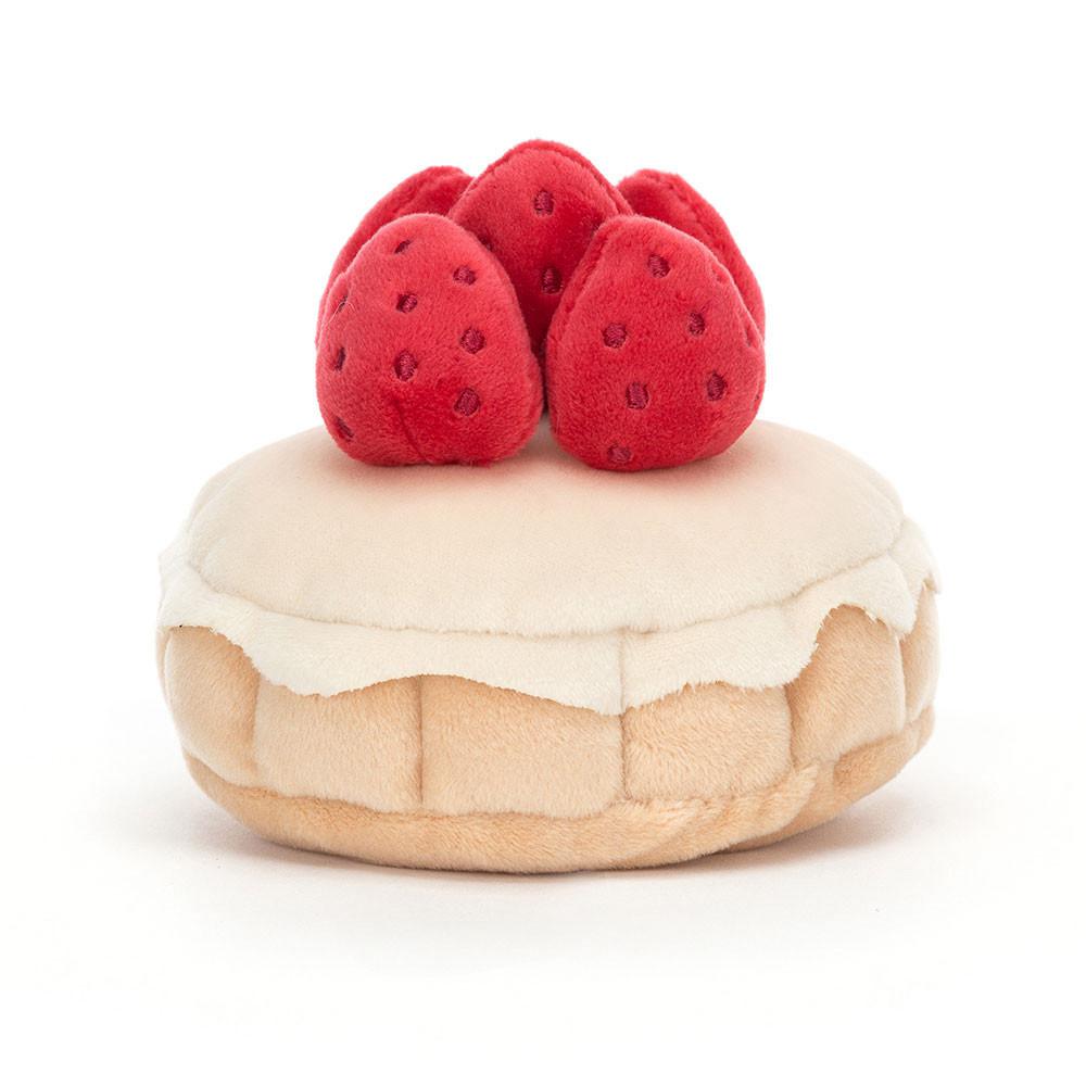 Amuseables Jellycat Pretty Patisserie Tarte Aux Fraises 7cm x 10cm x 10cm Beige | México  9753FSDPM