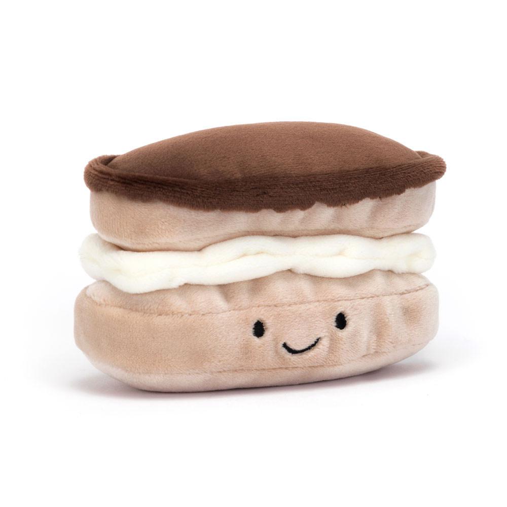 Amuseables Jellycat Pretty Patisserie Éclair 7cm x 12cm x 6cm Beige | México  0134GKPOE