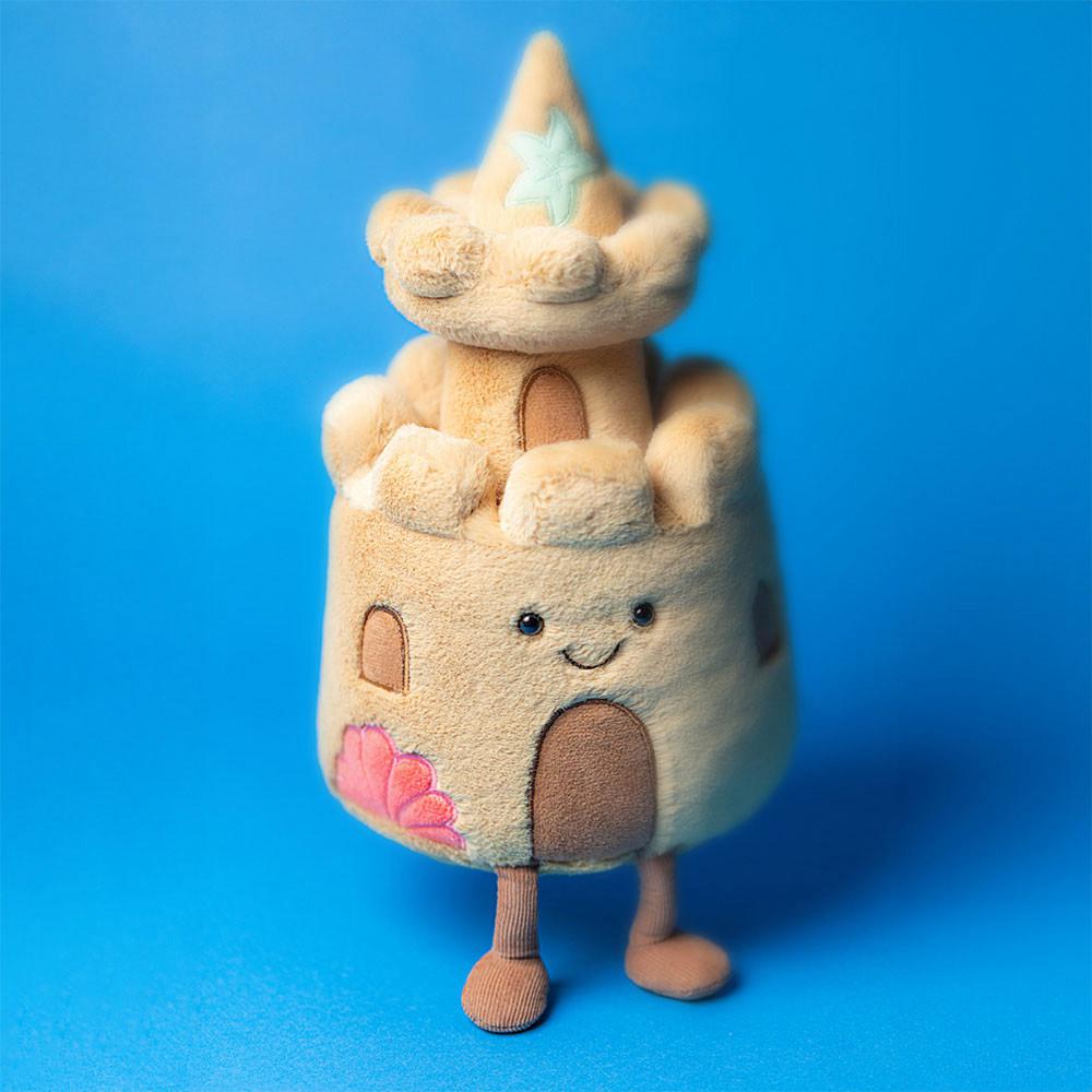 Amuseables Jellycat Sandcastle 29cm x 15cm x 14cm Beige | México  4061VMYCP