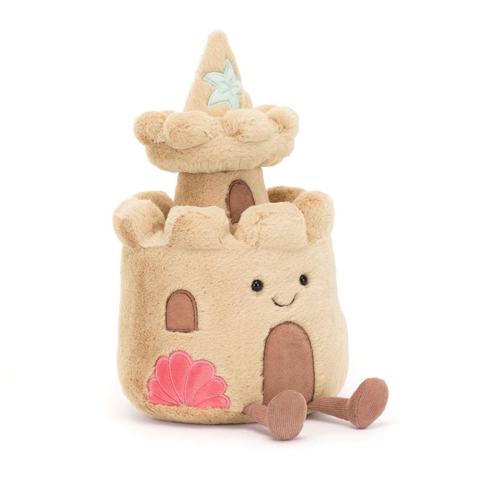 Amuseables Jellycat Sandcastle 29cm x 15cm x 14cm Beige | México  4061VMYCP