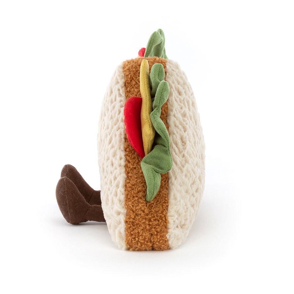 Amuseables Jellycat Sandwich 18cm x 25cm x 7cm Beige | México  5410WMYSA