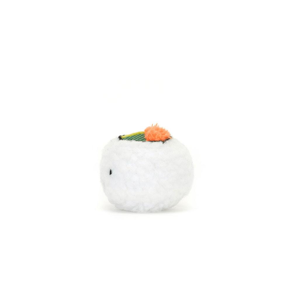 Amuseables Jellycat Sassy Sushi Uramaki 4cm x 5cm x 5cm Blancos | México  6125OWXVS