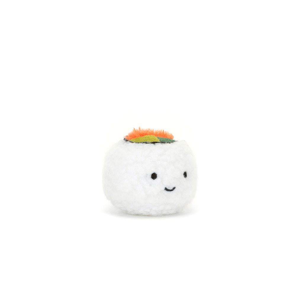 Amuseables Jellycat Sassy Sushi Uramaki 4cm x 5cm x 5cm Blancos | México  6125OWXVS