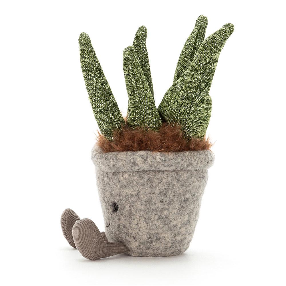 Amuseables Jellycat Silly Succulent Aloe 21cm x 7cm x 6cm Verdes | México  9468GTHQV