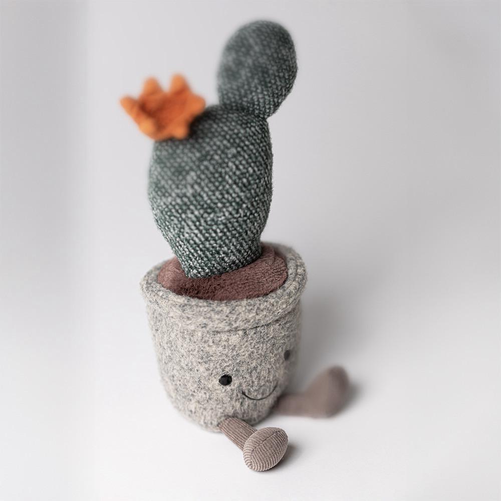Amuseables Jellycat Silly Succulent Prickly Pear Cactus 24cm x 7cm x 6cm Verdes | México  0981SJLUT
