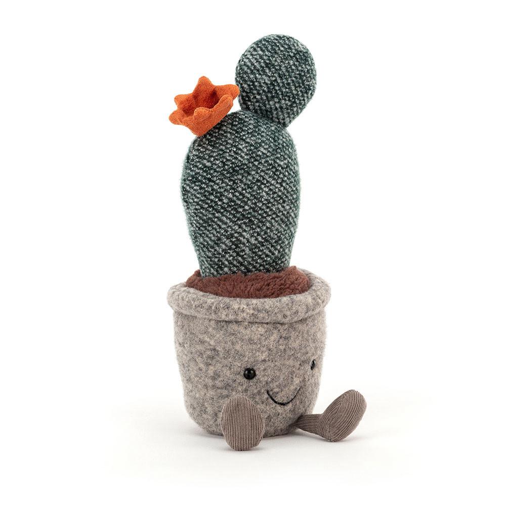 Amuseables Jellycat Silly Succulent Prickly Pear Cactus 24cm x 7cm x 6cm Verdes | México  0981SJLUT
