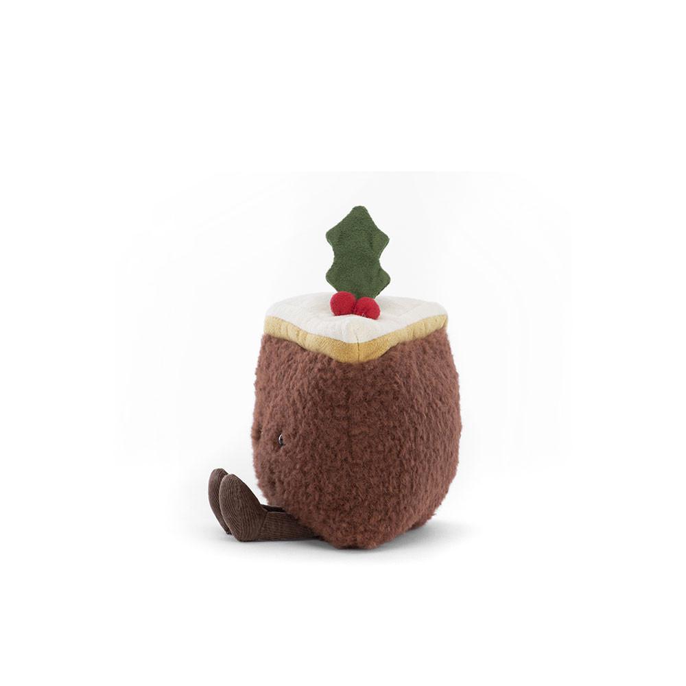 Amuseables Jellycat Slice of Christmas Cake 12cm x 13cm x 8cm Marrom | México  5046IWLTV