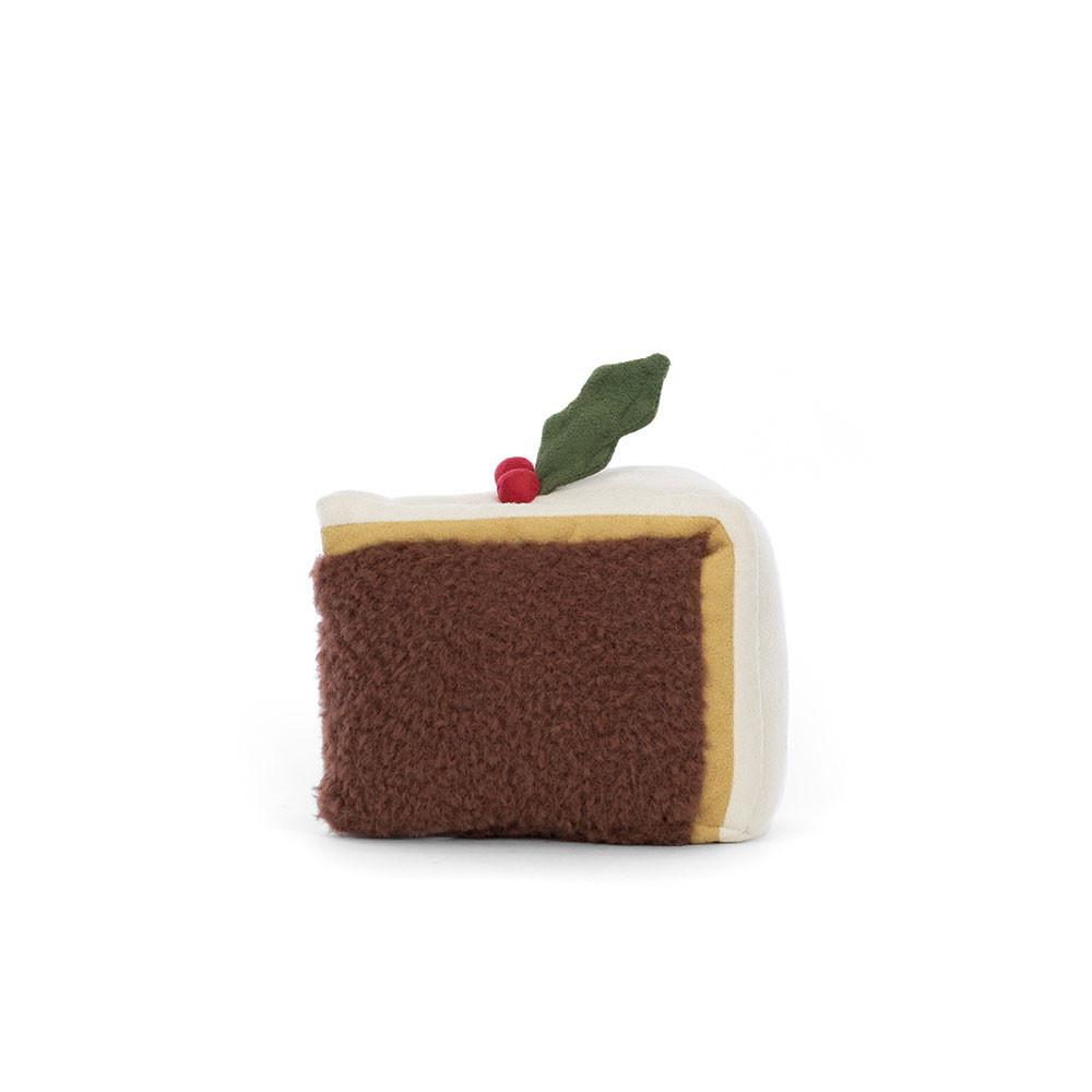 Amuseables Jellycat Slice of Christmas Cake 12cm x 13cm x 8cm Marrom | México  5046IWLTV