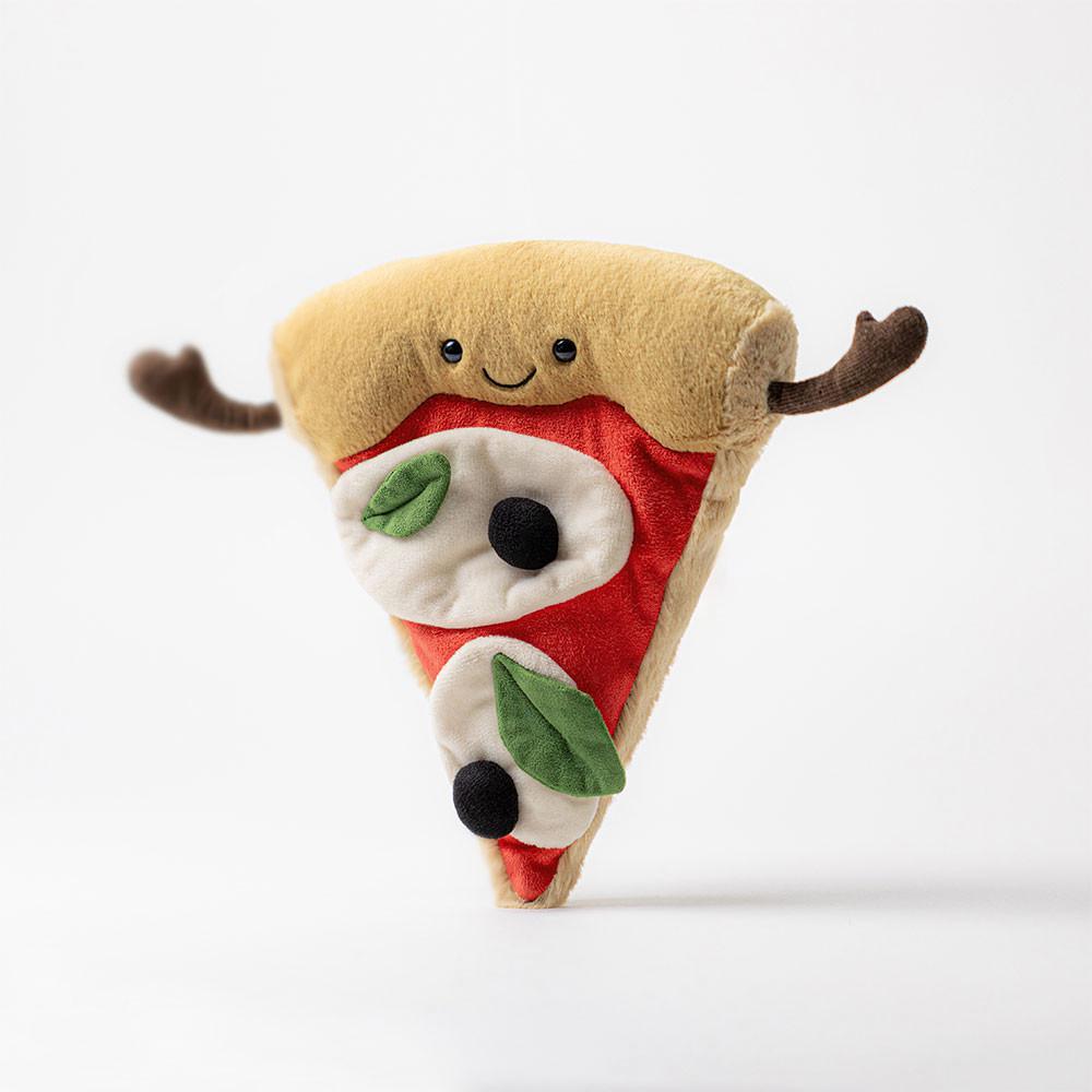 Amuseables Jellycat Slice of Pizza 23cm x 19cm x 5cm Beige | México  2951EVJHX