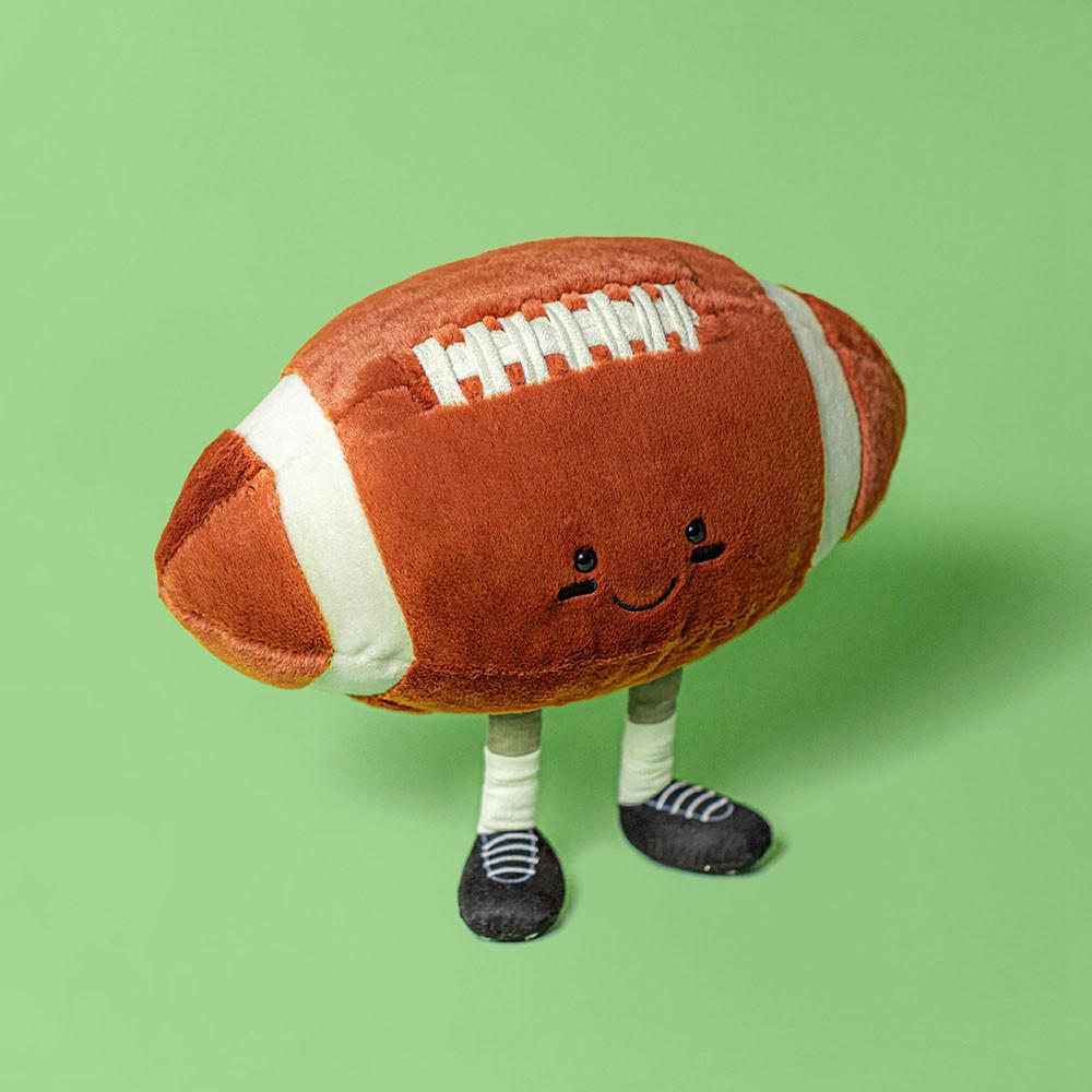 Amuseables Jellycat Sports American Football 25cm x 28cm x 16cm Marrom | México  9860ULJGT