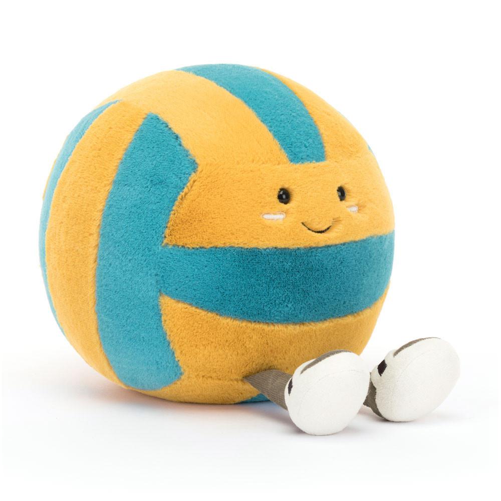 Amuseables Jellycat Sports Beach Volley 26cm x 21cm x 21cm Amarillos | México  4307SJOEL