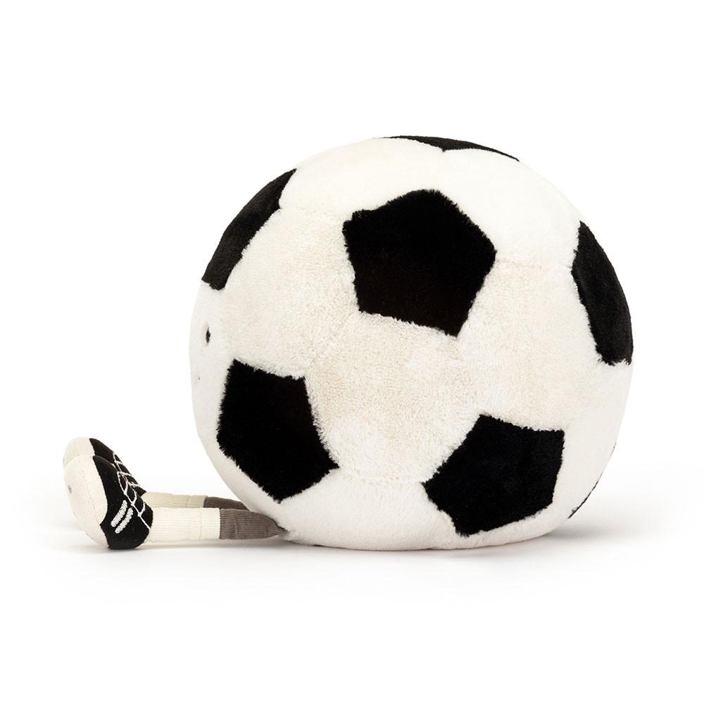 Amuseables Jellycat Sports Football 31cm x 21cm x 21cm Blancos | México  1475RMUPK