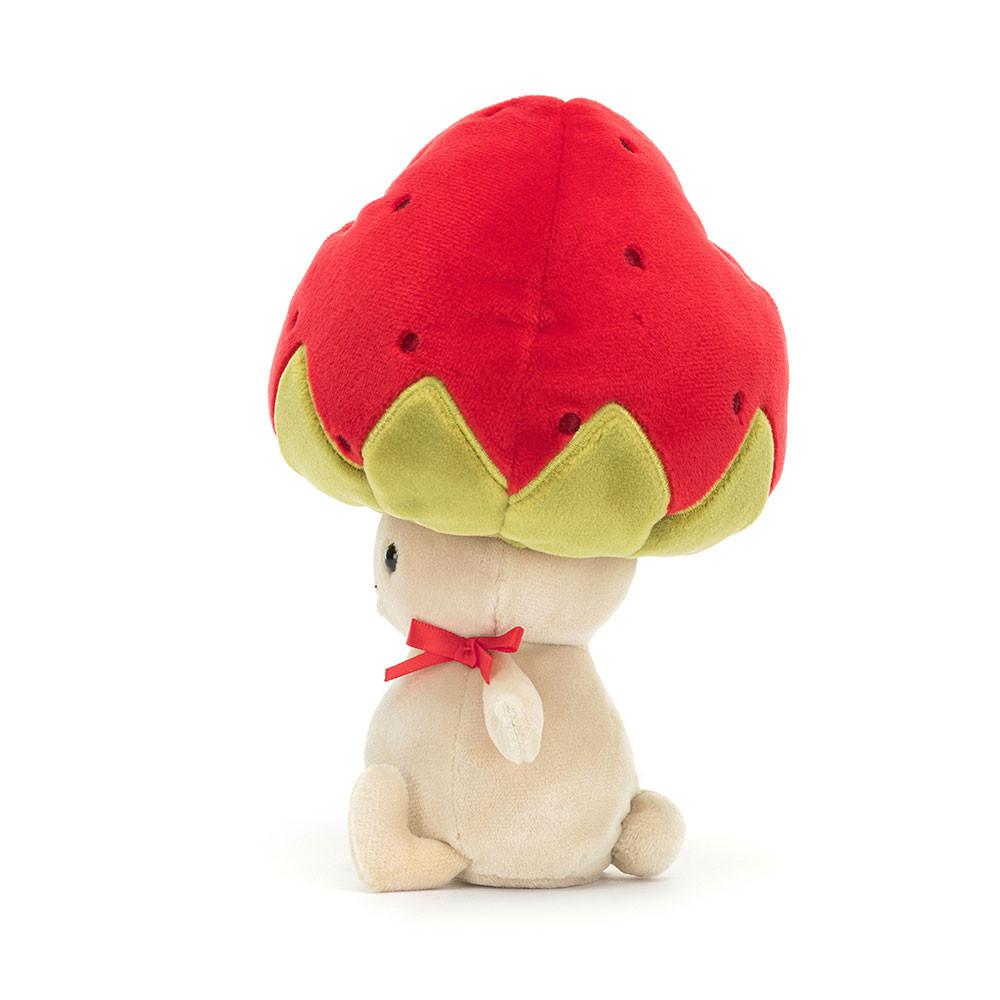 Amuseables Jellycat Straw-Beret Sallie 17cm x 12cm x 6cm Rojos | México  5318CASQL
