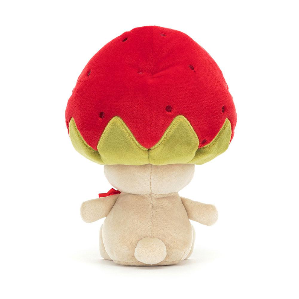 Amuseables Jellycat Straw-Beret Sallie 17cm x 12cm x 6cm Rojos | México  5318CASQL