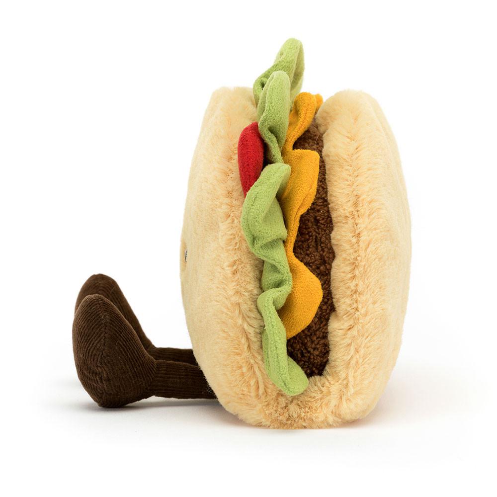 Amuseables Jellycat Taco 13cm x 17cm x 5cm Beige | México  2085DBCQM