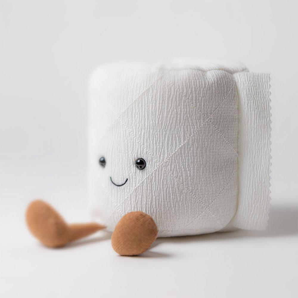Amuseables Jellycat Toilet Roll 15cm x 12cm x 12cm Blancos | México  2187AVOWF