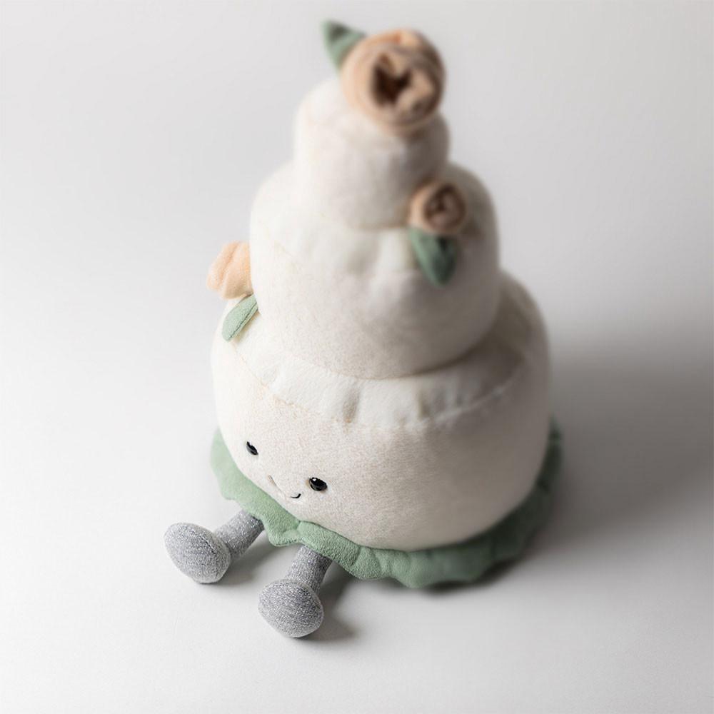 Amuseables Jellycat Wedding Cake 30cm x 19cm x 19cm Blancos | México  5197INTHP