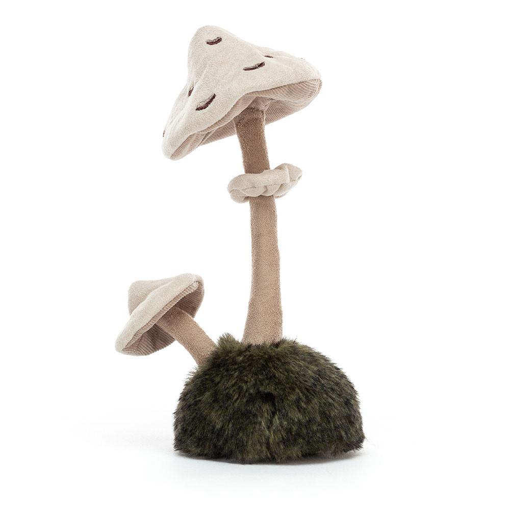 Amuseables Jellycat Wild Nature Parasol Mushroom 23cm x 9cm x 8cm Blancos | México  4850EFMNS