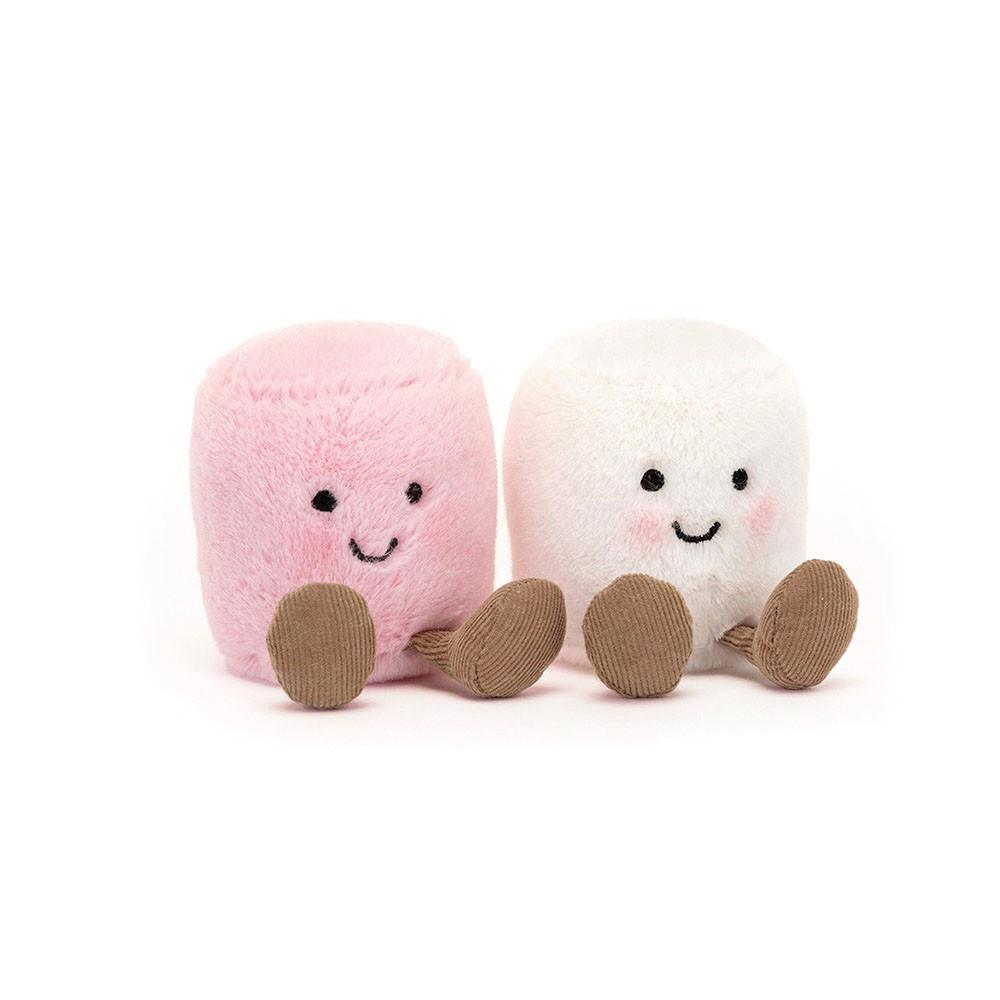 Amuseables Jellycat and White Marshmallows 9cm x 15cm x 5cm Rosas | México  4536YHPBX