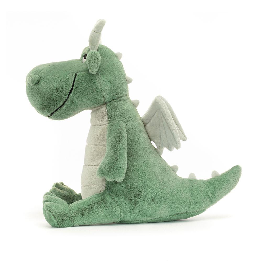 Animals Jellycat Adon Dragon 12.6in x 5.9in x 6.3in Verdes | México  8526QPJFS