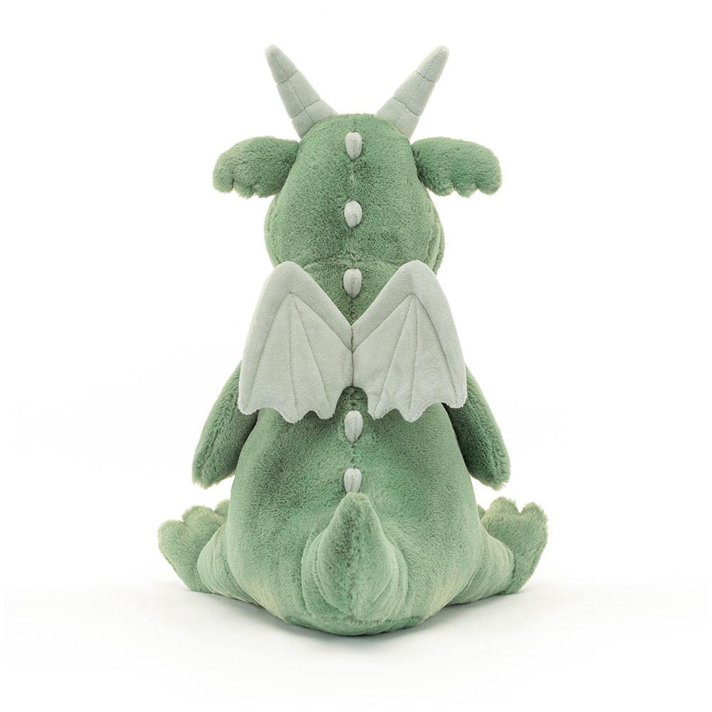 Animals Jellycat Adon Dragon 12.6in x 5.9in x 6.3in Verdes | México  8526QPJFS