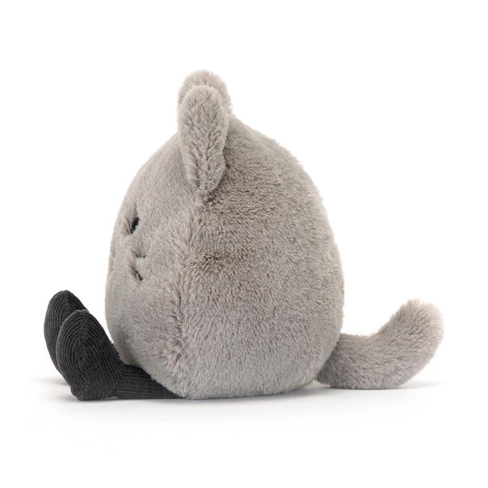Animals Jellycat Amuseabean Kitty 4.7in x 3.5in x 2.4in Grises | México  6539OMUNG