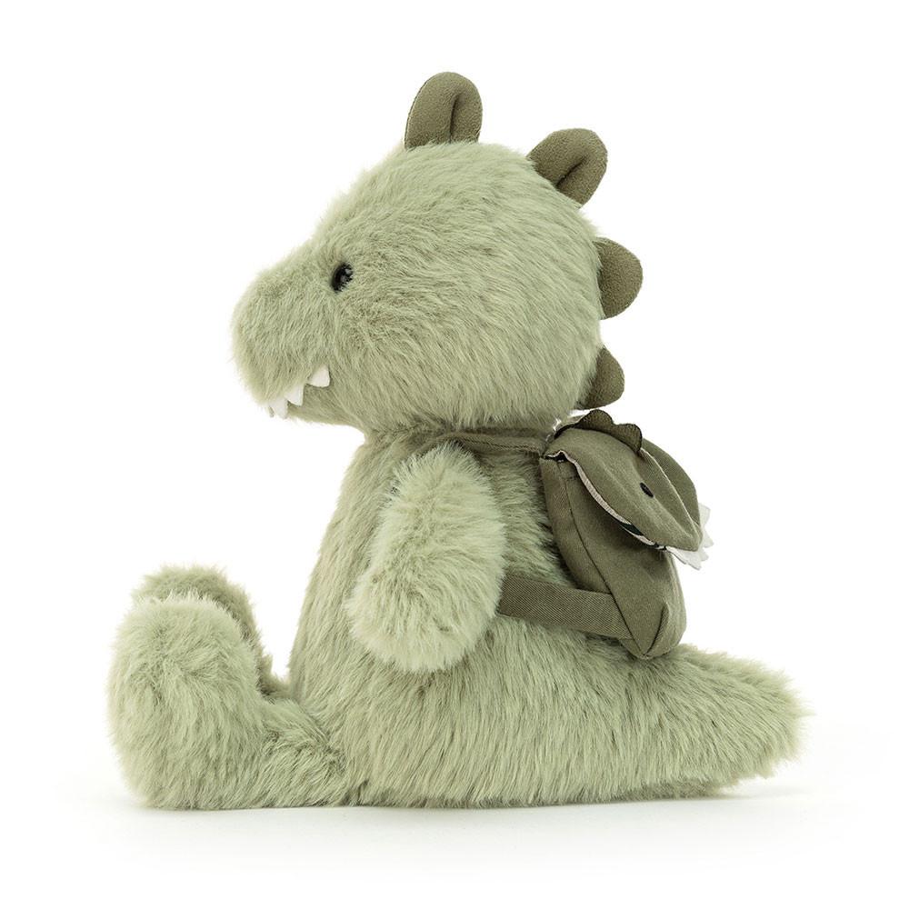 Animals Jellycat Backpack Dino 8.7in x 3.5in x 3.1in Verdes | México  3840IHOPG