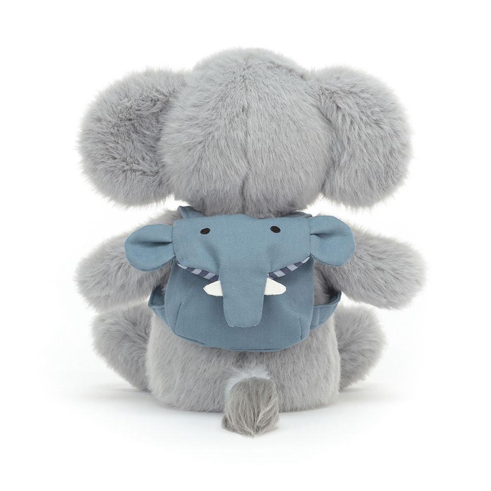 Animals Jellycat Backpack Elephant 22cm x 9cm x 8cm Grises | México  9508NRPTO