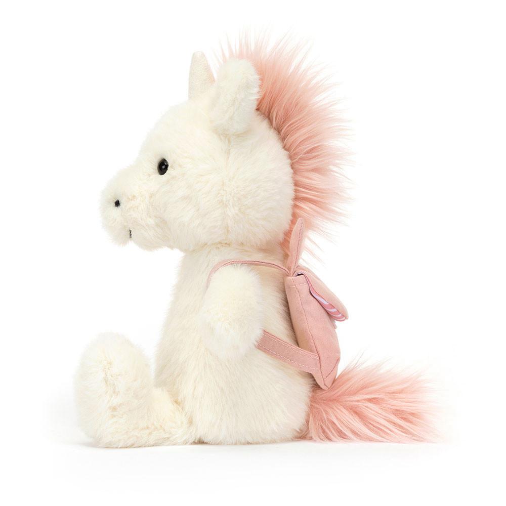 Animals Jellycat Backpack Unicorn 22cm x 9cm x 8cm Blancos | México  4856ZASMF