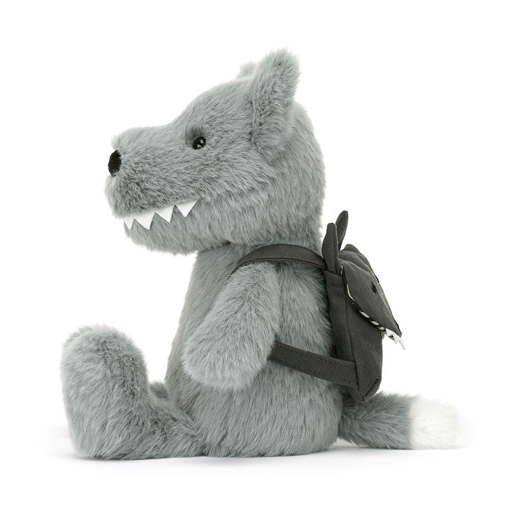 Animals Jellycat Backpack Wolf 22cm x 9cm x 8cm Grises | México  9708QTHEG