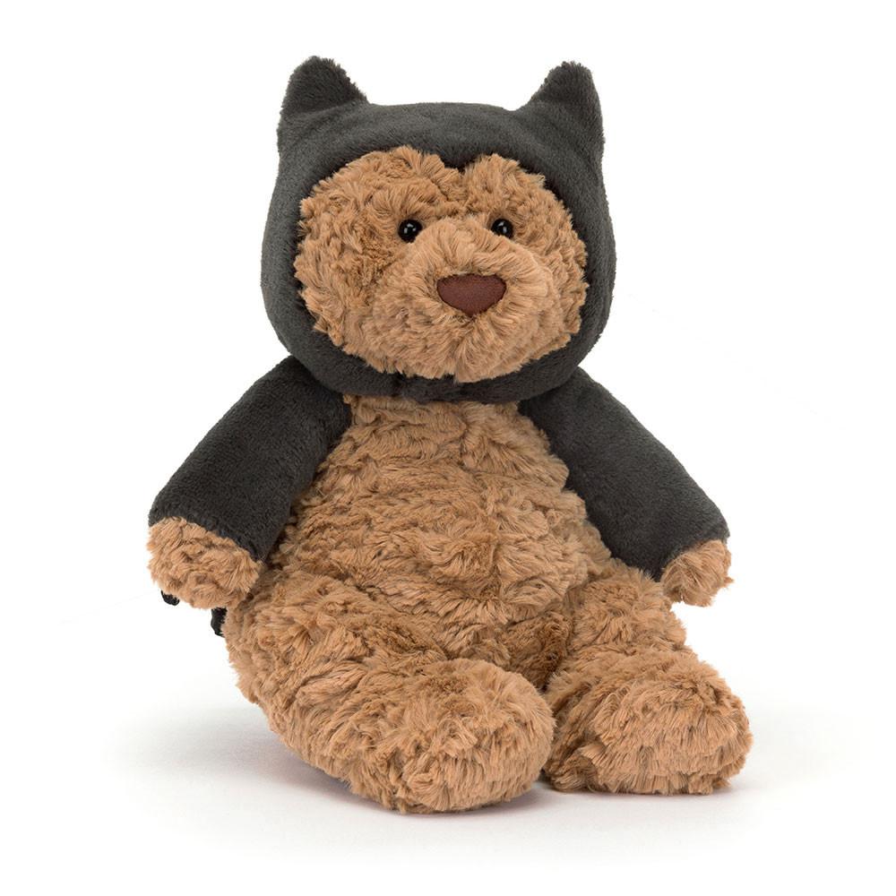Animals Jellycat Bartholomew Bear Bat 26cm x 12cm x 8cm Marrom | México  9180AEOKB
