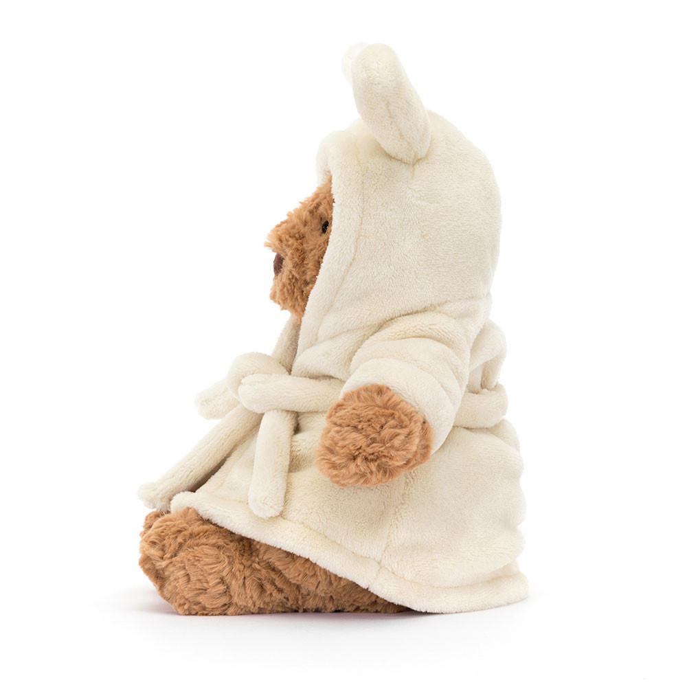 Animals Jellycat Bartholomew Bear Bathrobe 26cm x 12cm x 8cm Marrom | México  1678GTINR