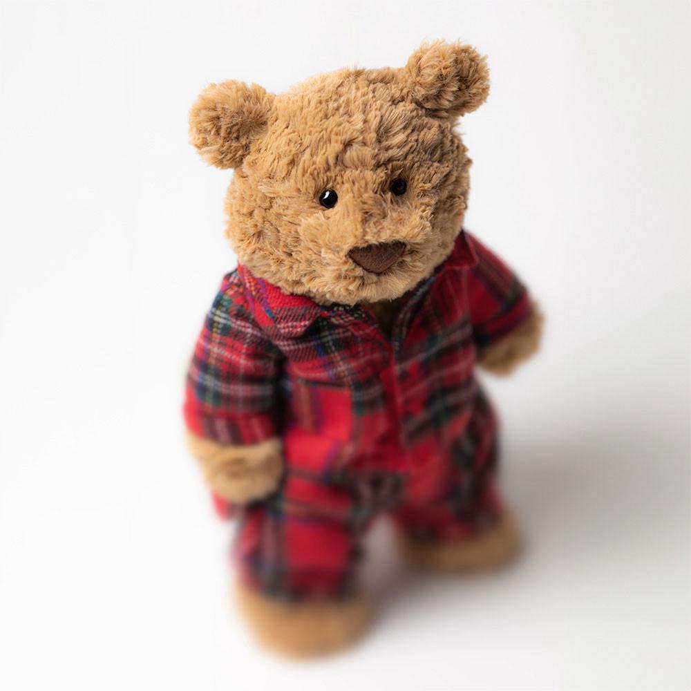 Animals Jellycat Bartholomew Bear Bedtime 26cm x 12cm x 8cm Marrom | México  4289XCEYQ