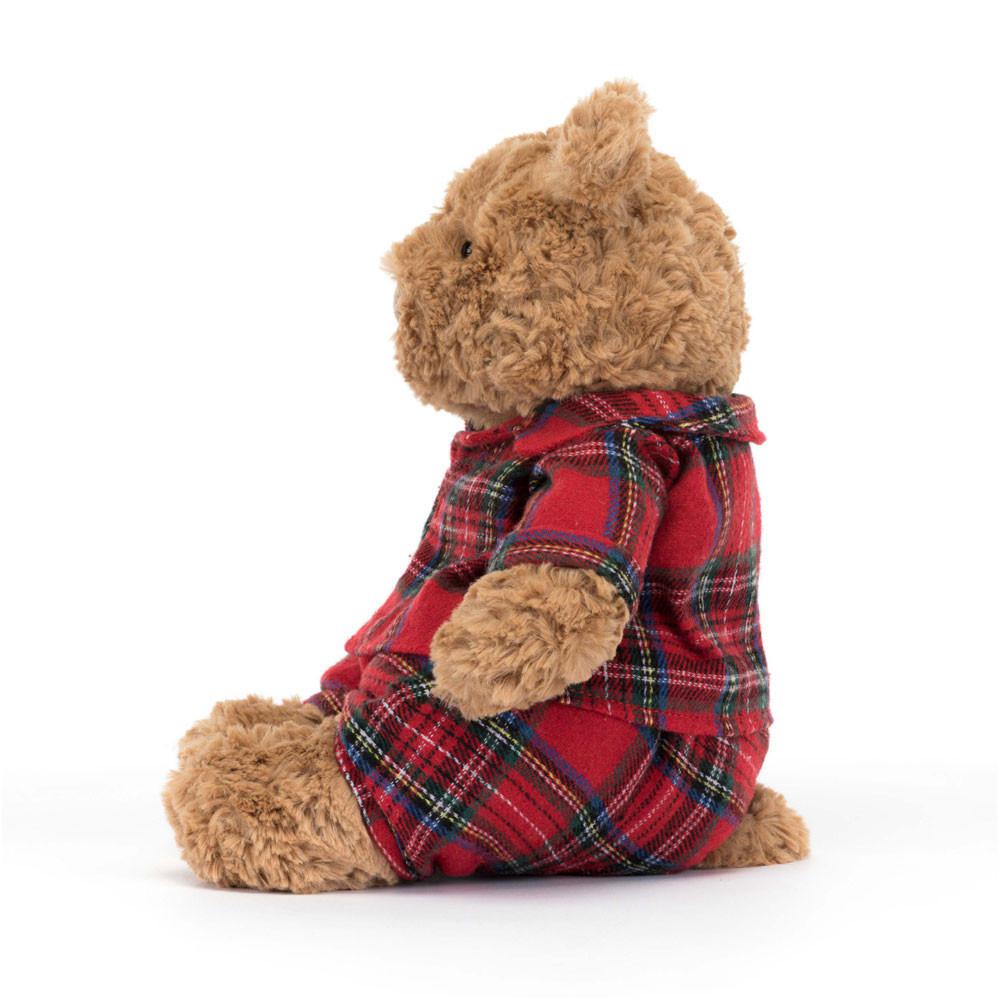 Animals Jellycat Bartholomew Bear Bedtime 26cm x 12cm x 8cm Marrom | México  4289XCEYQ