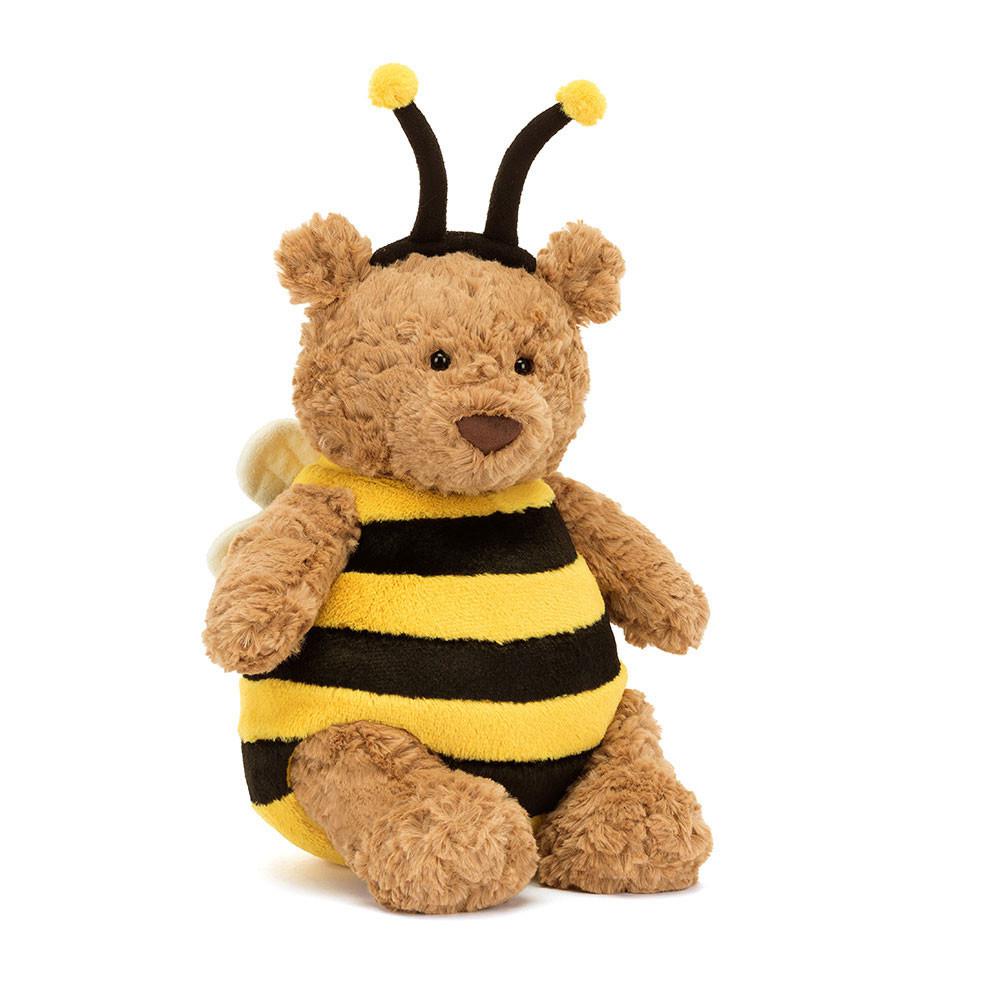 Animals Jellycat Bartholomew Bear \'Bumblebee\' 26cm x 14cm x 14cm Marrom | México  3049IGQKY