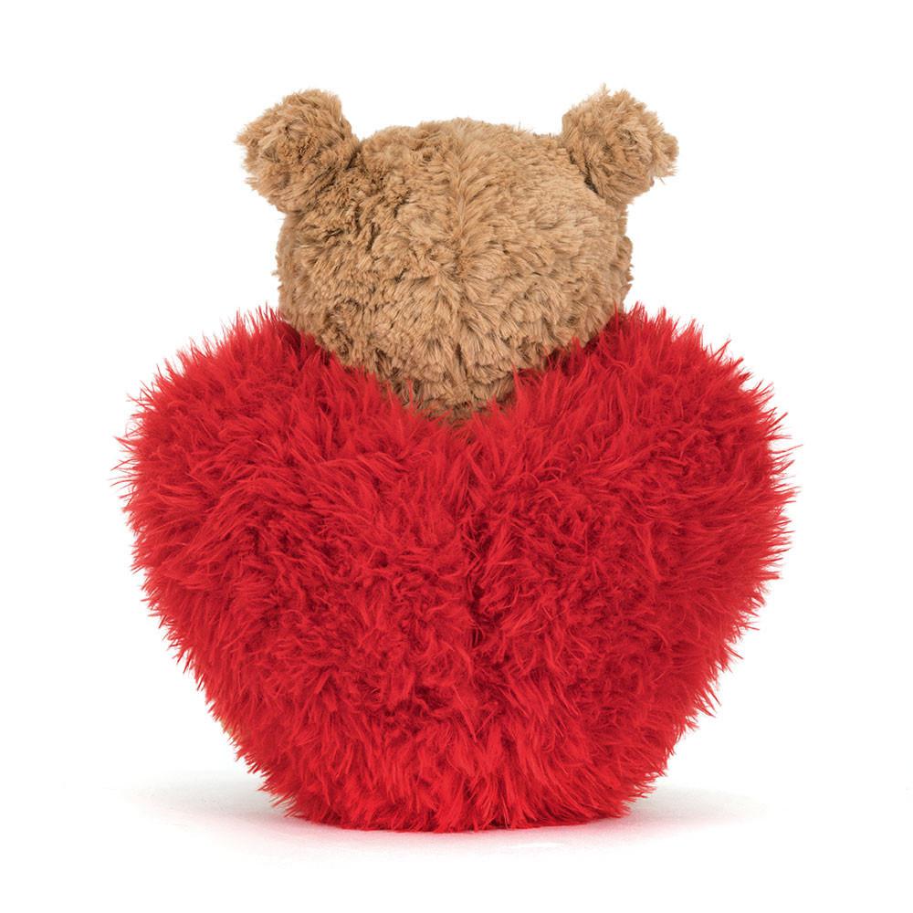 Animals Jellycat Bartholomew Bear 'Heartthrob' 26cm x 12cm x 8cm Marrom | México  7950HPLMI